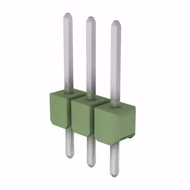 966573-3 TE Connectivity AMP Connectors  Embases à broches mâles